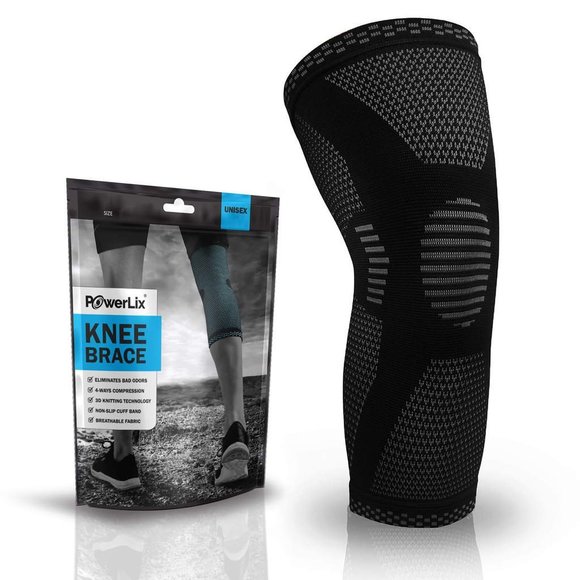 PowerLix Compression Knee Sleeve - Picture 1 of 6